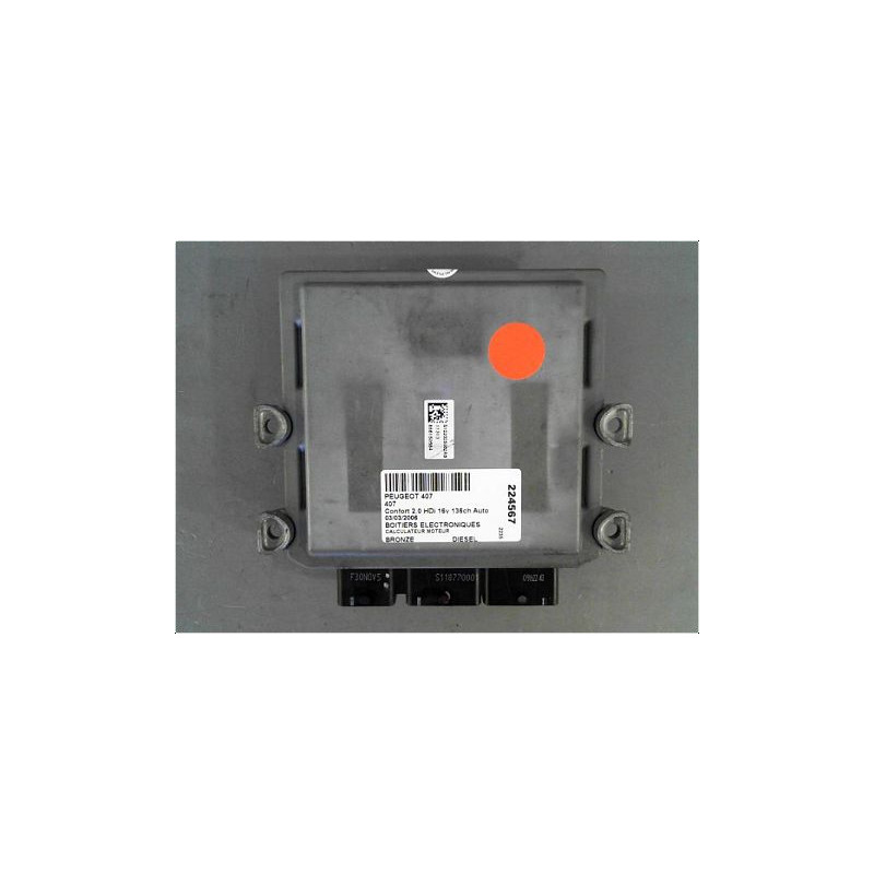 CALCULATEUR MOTEUR PEUGEOT 407 2004-2008