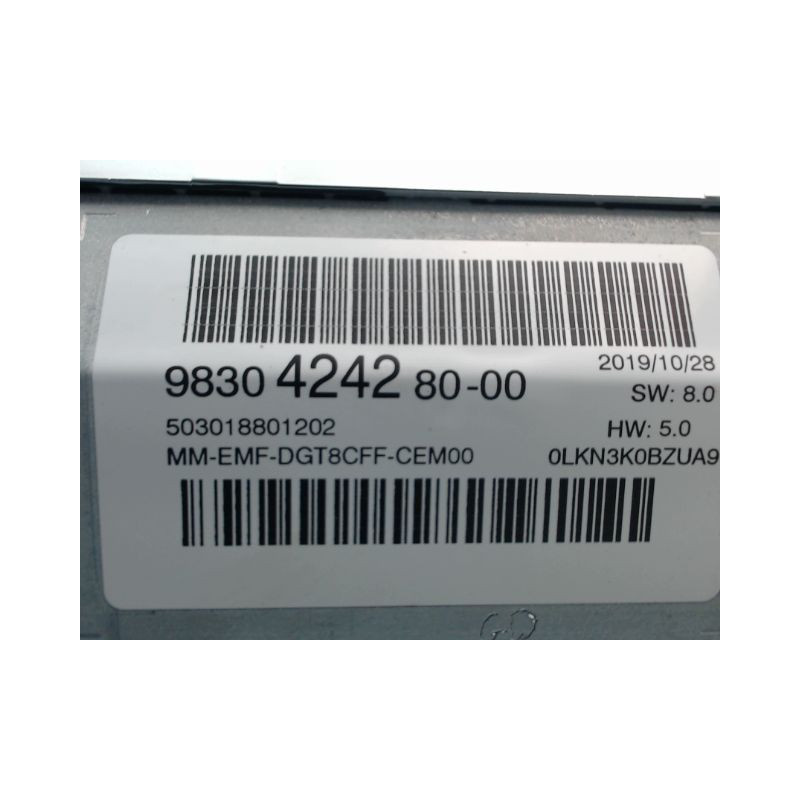 ECRAN GPS PEUGEOT 3008