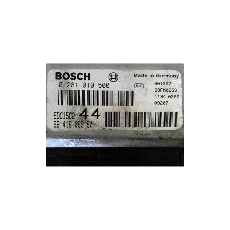 CALCULATEUR MOTEUR PEUGEOT 206 98-09