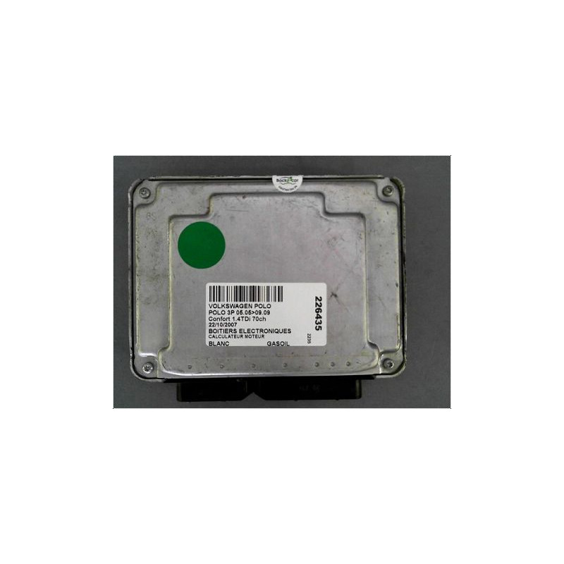 CALCULATEUR MOTEUR VOLKSWAGEN POLO IV PH2 05-09