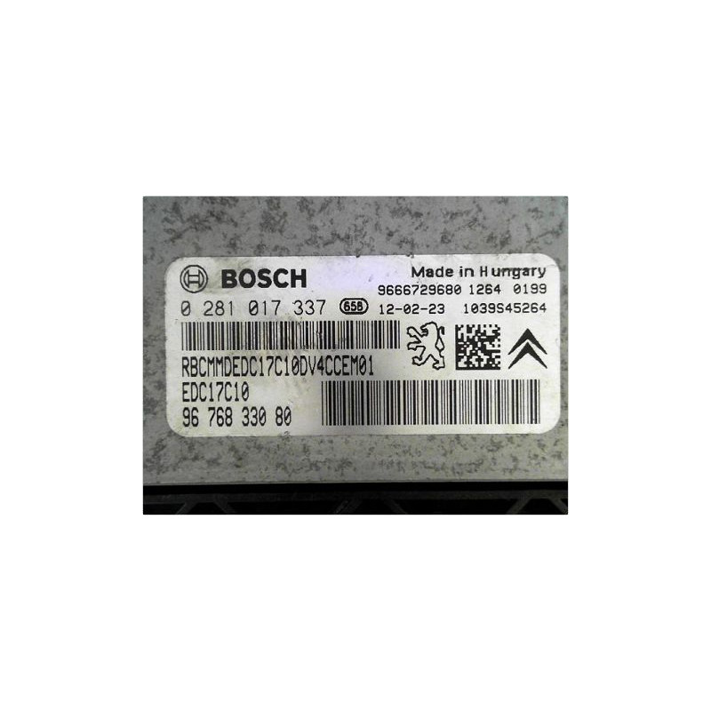CALCULATEUR MOTEUR CITROEN C3 II PH2 2013-2016
