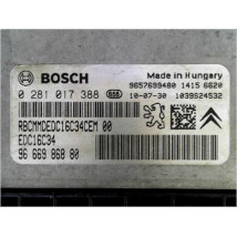 CALCULATEUR MOTEUR CITROEN C3 II 2009-2012