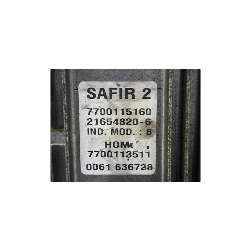 CALCULATEUR MOTEUR RENAULT CLIO II PH.1 98-2001