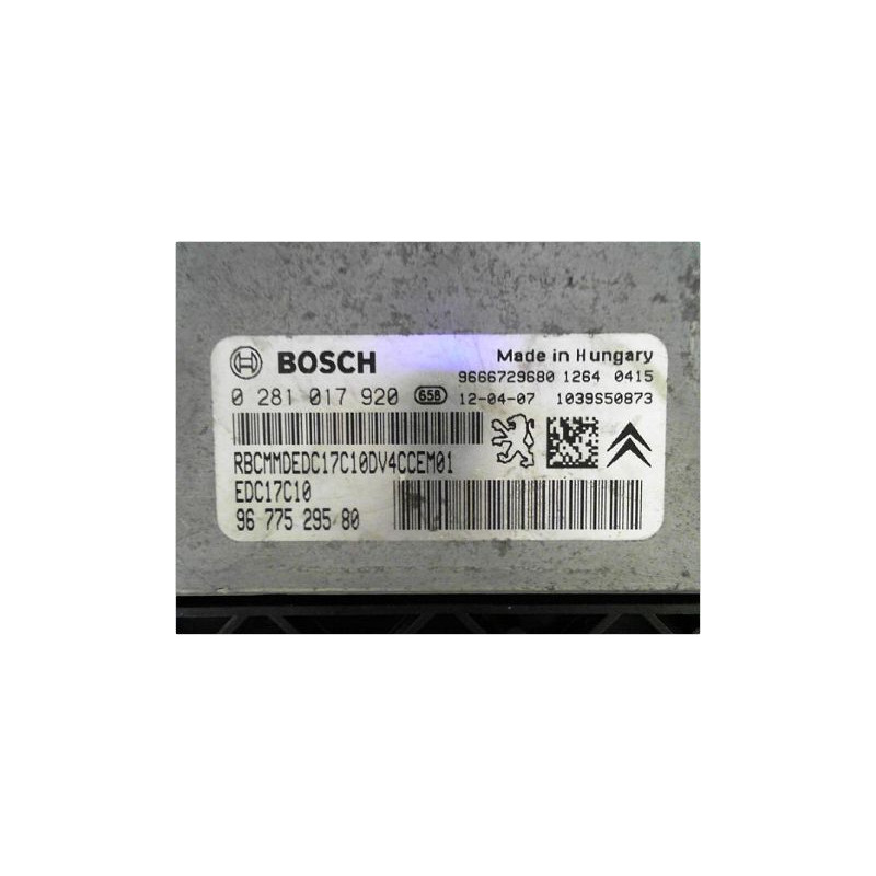CALCULATEUR MOTEUR PEUGEOT 208 12-15