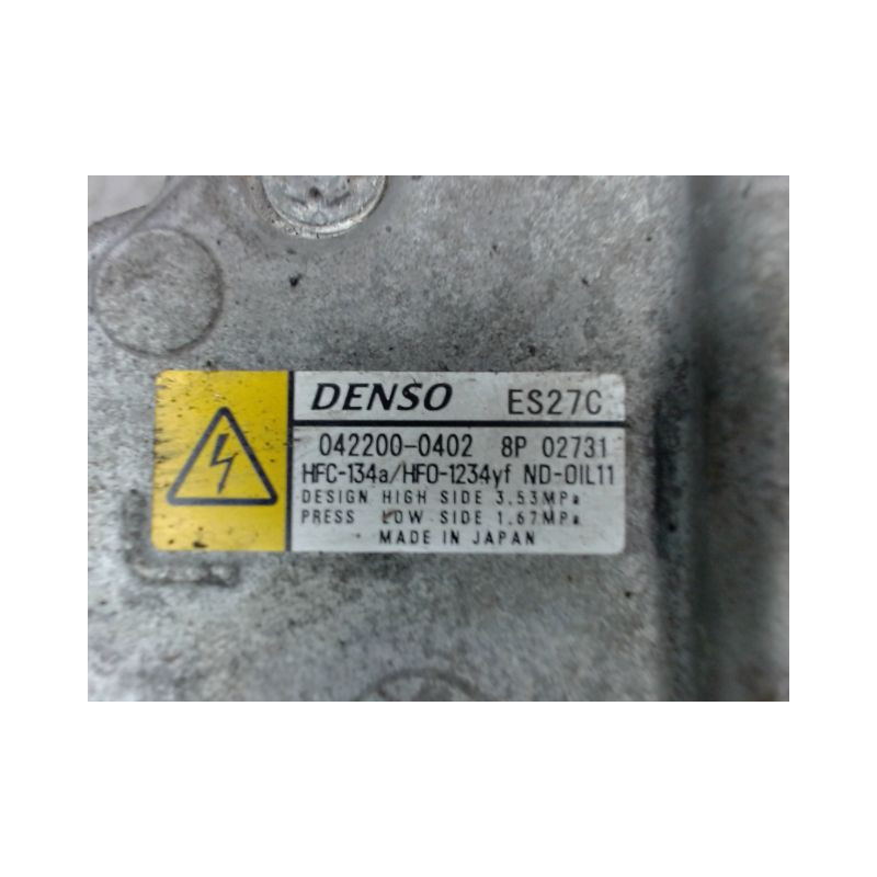COMPRESSEUR AIR CONDITIONNE LEXUS CT200H