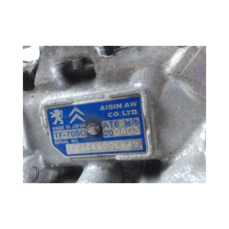 BOITE A VITESSE AUTOMATIQUE PEUGEOT 5008 2009- 1.6 16V