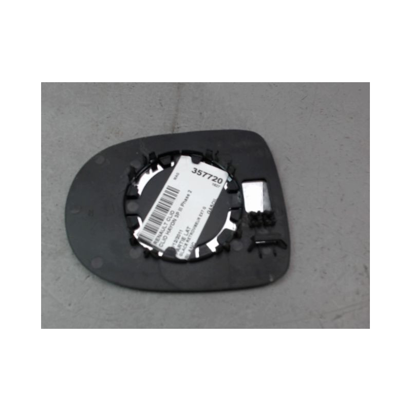 GLACE RETROVISEUR EXT G RENAULT CLIO III Phase 2 2009-2014