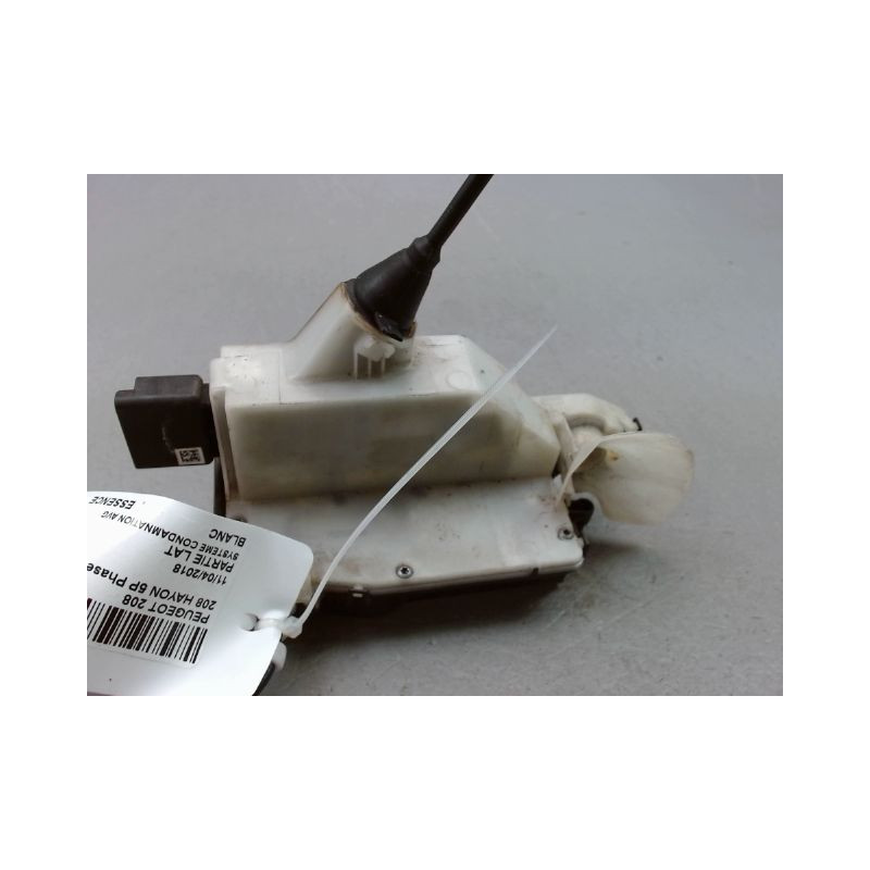 SYSTEME CONDAMNATION AVANT GAUCHE PEUGEOT 208 Phase 1 2012-...