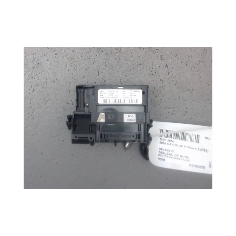 BOUTON DE DEMARRAGE MINI MINI II Phase 2 (R56) 2010-...