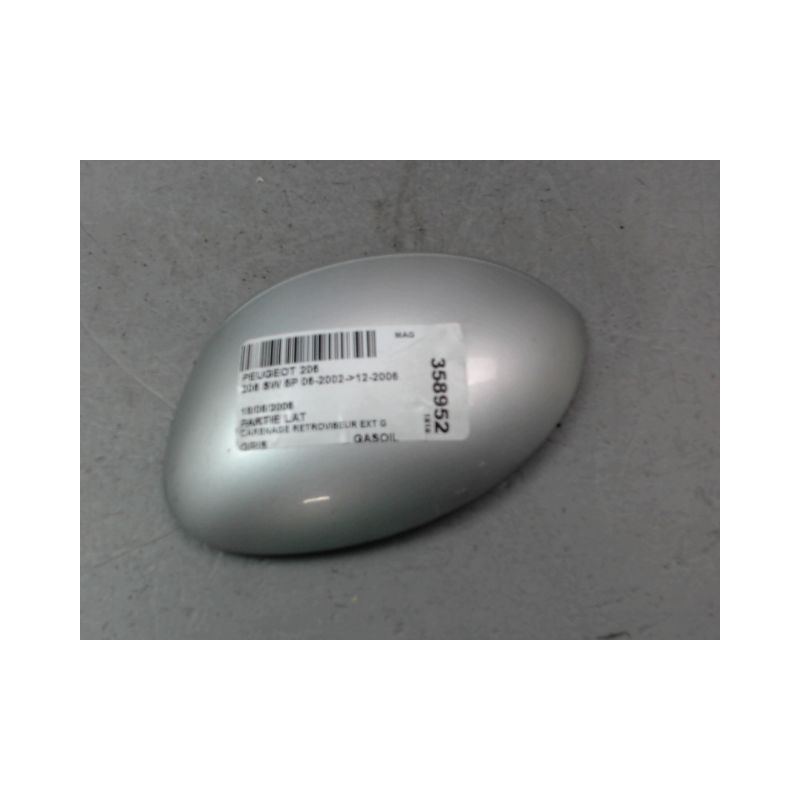 CARENAGE RETROVISEUR EXTERIEUR GAUCHE PEUGEOT 206 SW 2002-2006