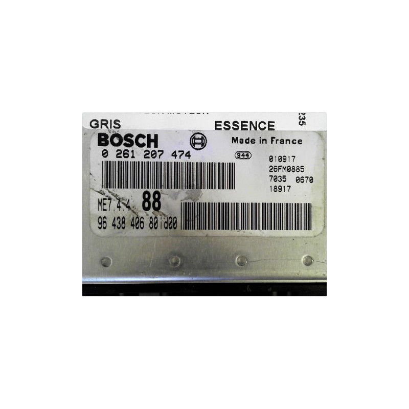CALCULATEUR MOTEUR PEUGEOT 307 2001-2005