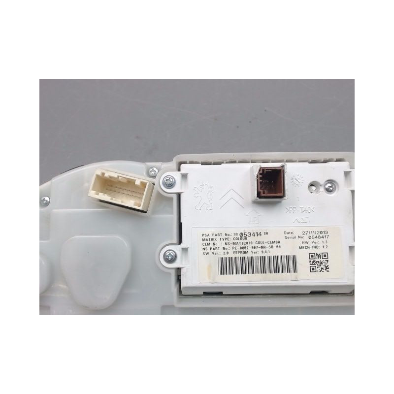 BLOC COMPTEURS PEUGEOT 208