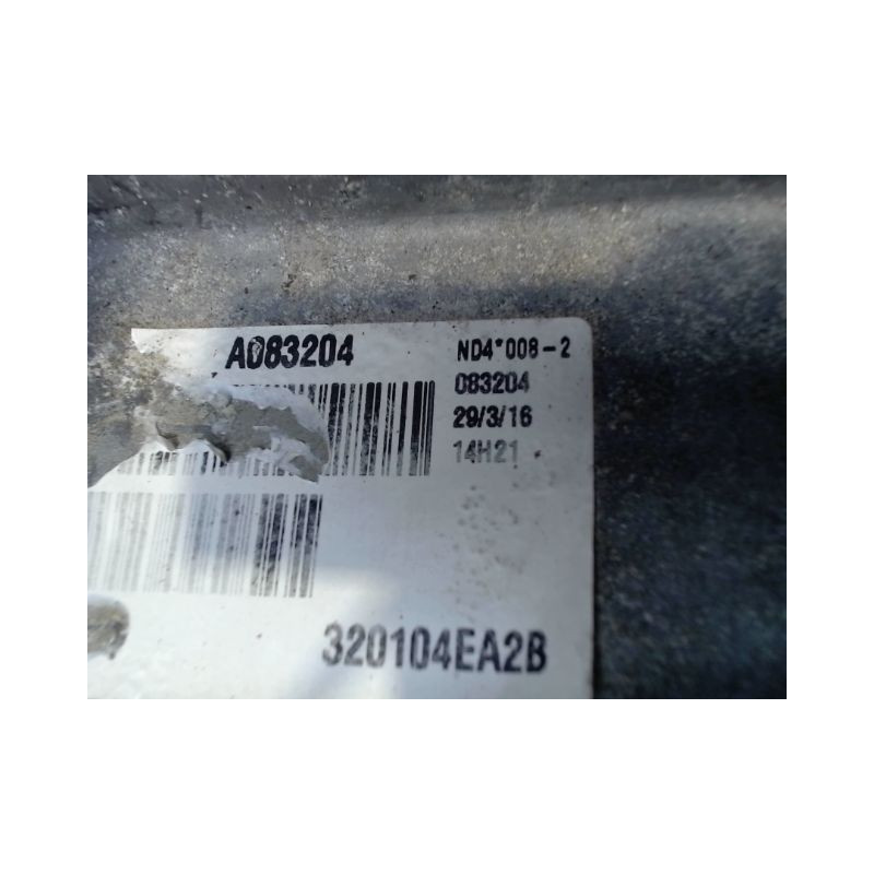 BOITE A VITESSE MECANIQUE NISSAN QHASQAI 2007- 1.6 dCi