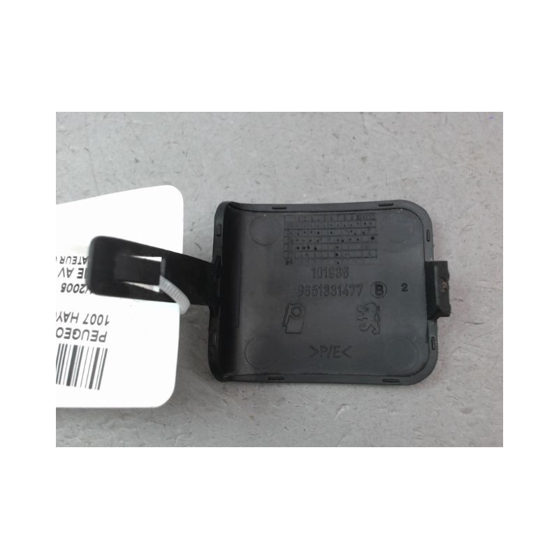 OBTURATEUR COUVRE CROCHET DE BOUCLIER AV PEUGEOT 1007 2005-2010