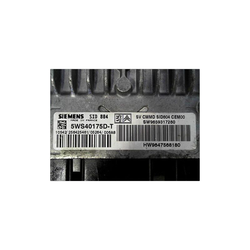 CALCULATEUR MOTEUR PEUGEOT 1007 05-10