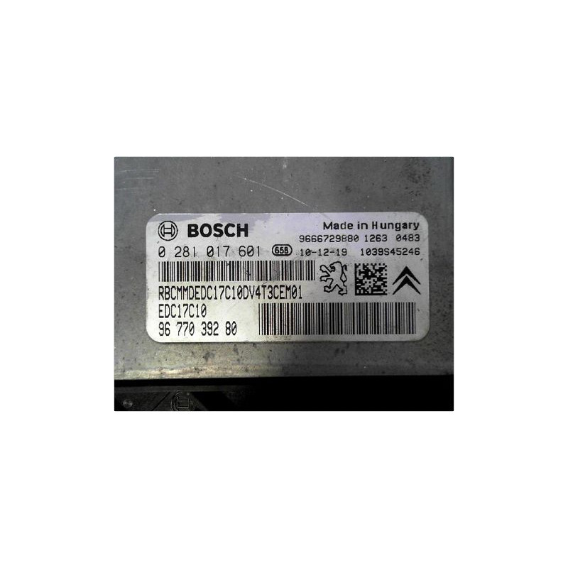CALCULATEUR MOTEUR PEUGEOT 206+ 09-13