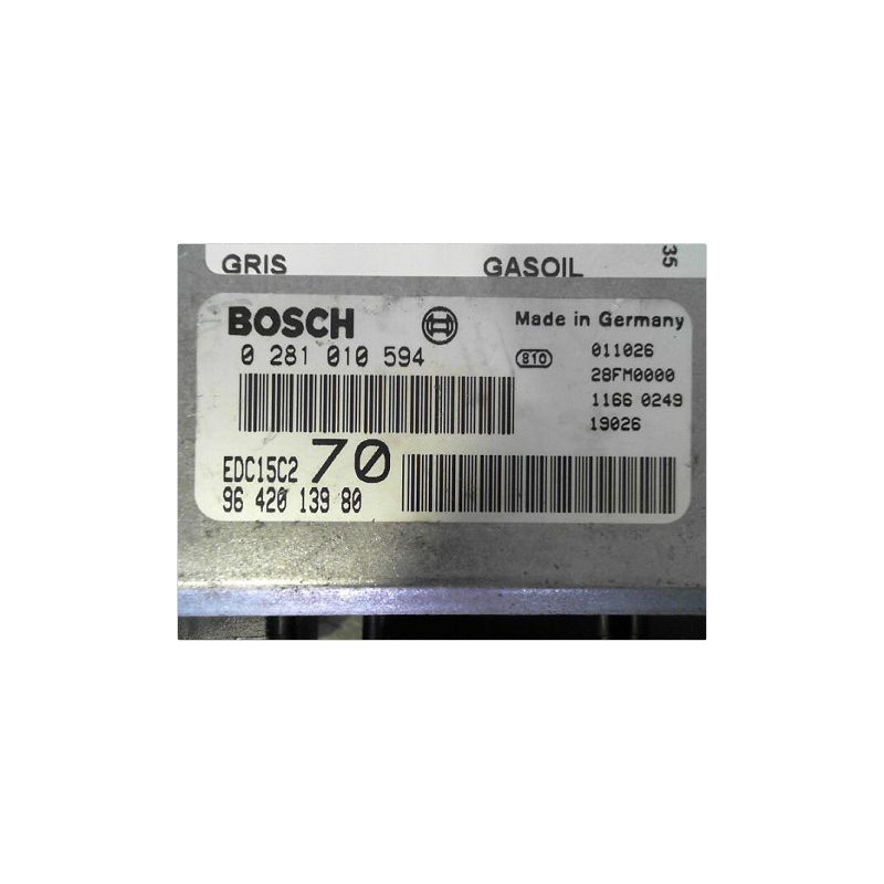 CALCULATEUR MOTEUR PEUGEOT 206 98-09