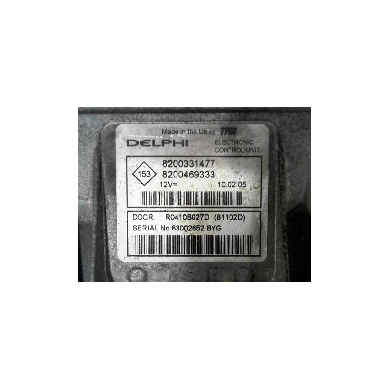 CALCULATEUR MOTEUR RENAULT KANGOO EXPRESS 03-10