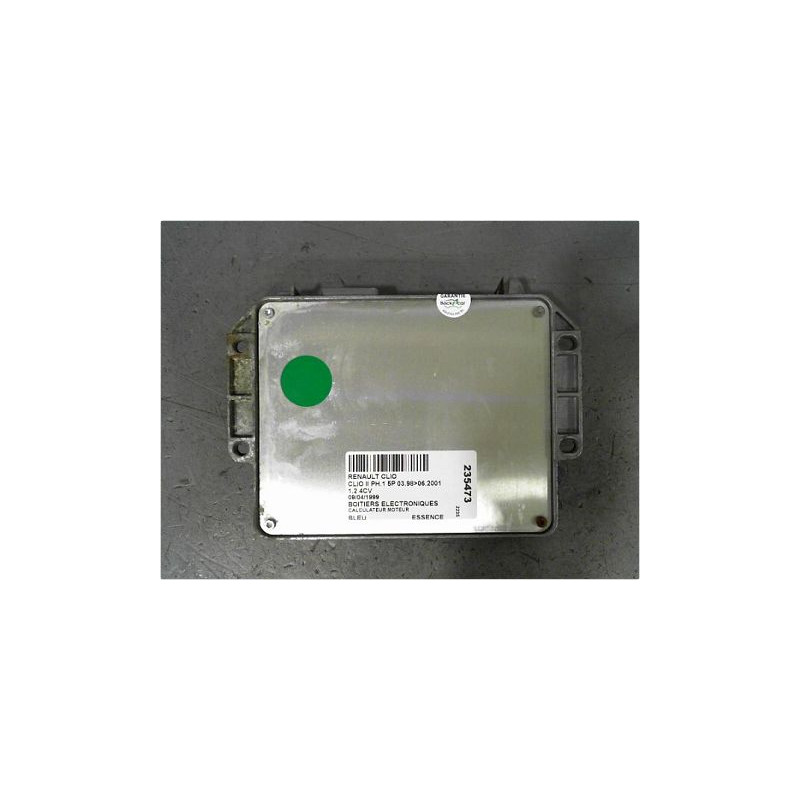 CALCULATEUR MOTEUR RENAULT CLIO II PH.1 98-2001