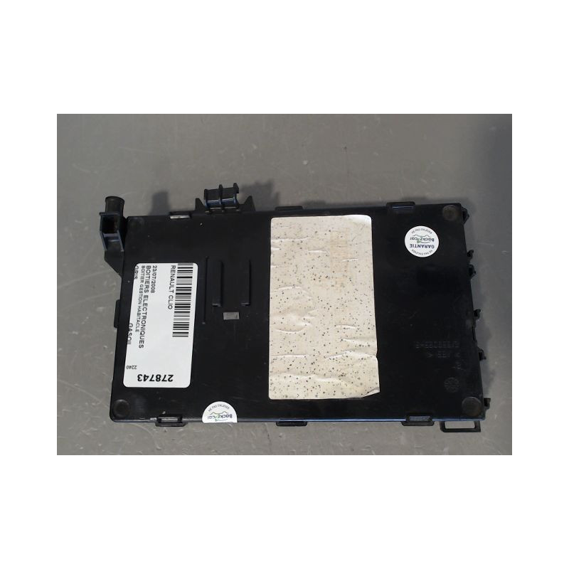BOITIER GESTION HABITACLE RENAULT CLIO