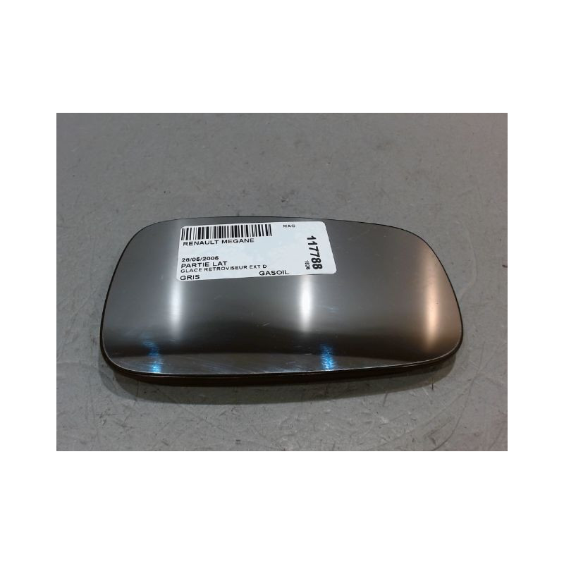GLACE RETROVISEUR EXT D RENAULT MEGANE