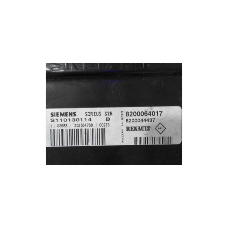 CALCULATEUR MOTEUR RENAULT CLIO II PH.1 98-2001