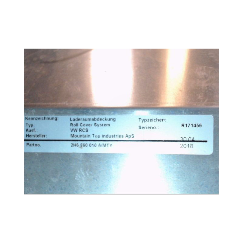 CACHE BAGAGE VOLKSWAGEN AMAROK