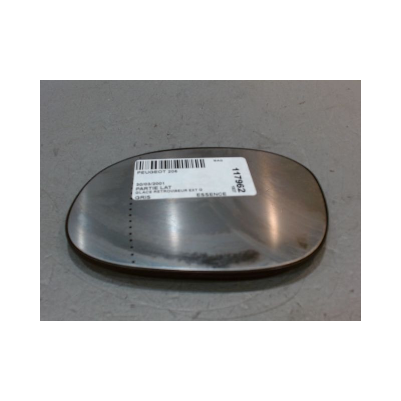 GLACE RETROVISEUR EXT G PEUGEOT 206