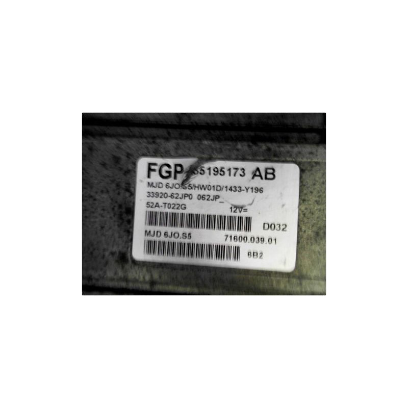 CALCULATEUR MOTEUR SUZUKI SWIFT 05-11