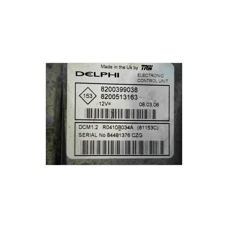 CALCULATEUR MOTEUR NISSAN NOTE PH2 09-14