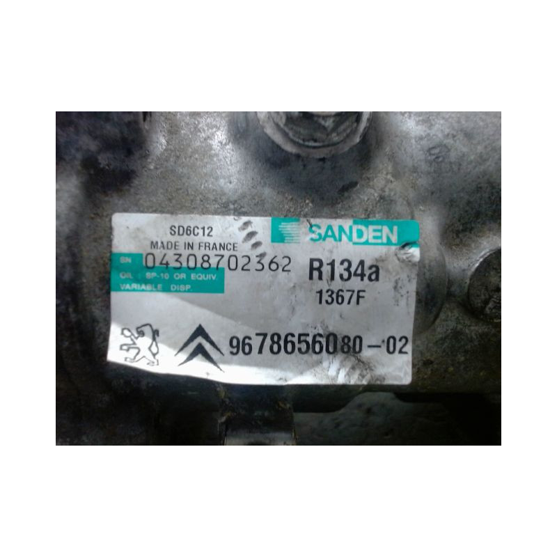 COMPRESSEUR AIR CONDITIONNE PEUGEOT 207