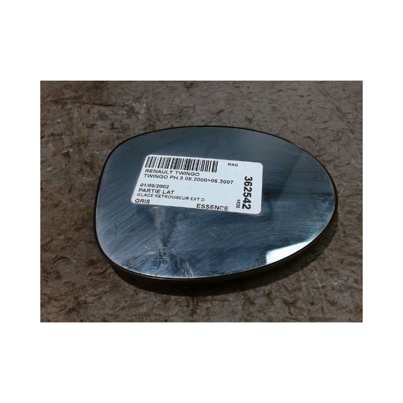 GLACE RETROVISEUR EXT D RENAULT TWINGO PH.3 2000-2007
