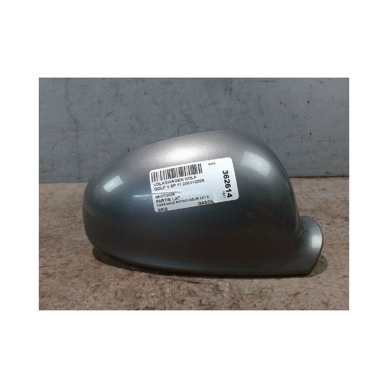 CARENAGE RETROVISEUR EXTERIEUR DROIT VOLKSWAGEN GOLF V 2003-2009