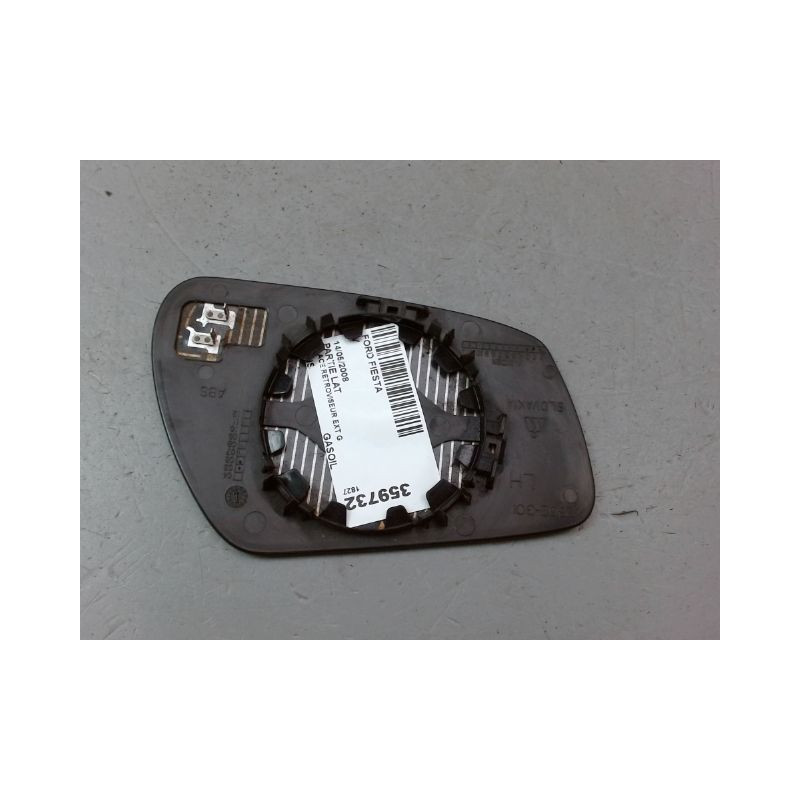 GLACE RETROVISEUR EXT G FORD FIESTA V Phase 2 2005-2008