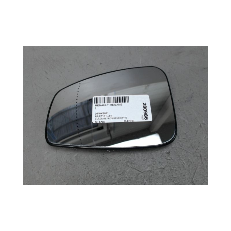 GLACE RETROVISEUR EXT G RENAULT MEGANE