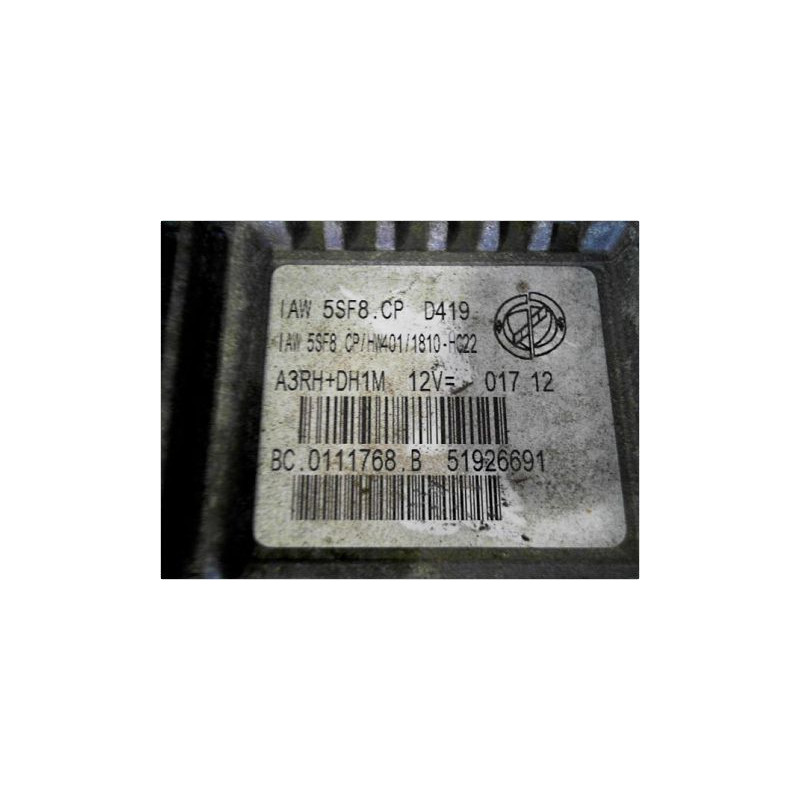 CALCULATEUR MOTEUR FIAT PANDA III 2012-