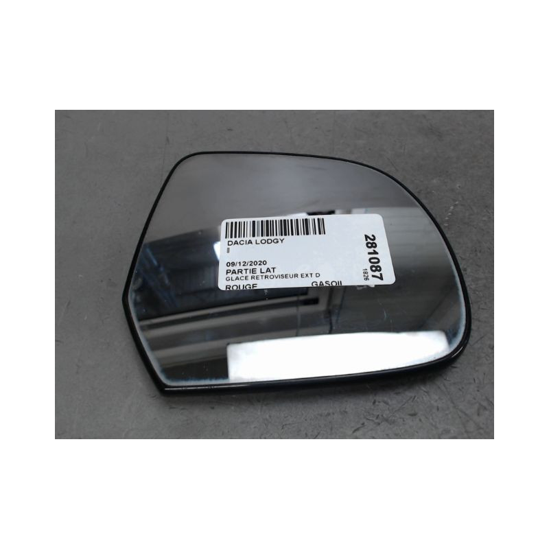 GLACE RETROVISEUR EXT D DACIA LODGY