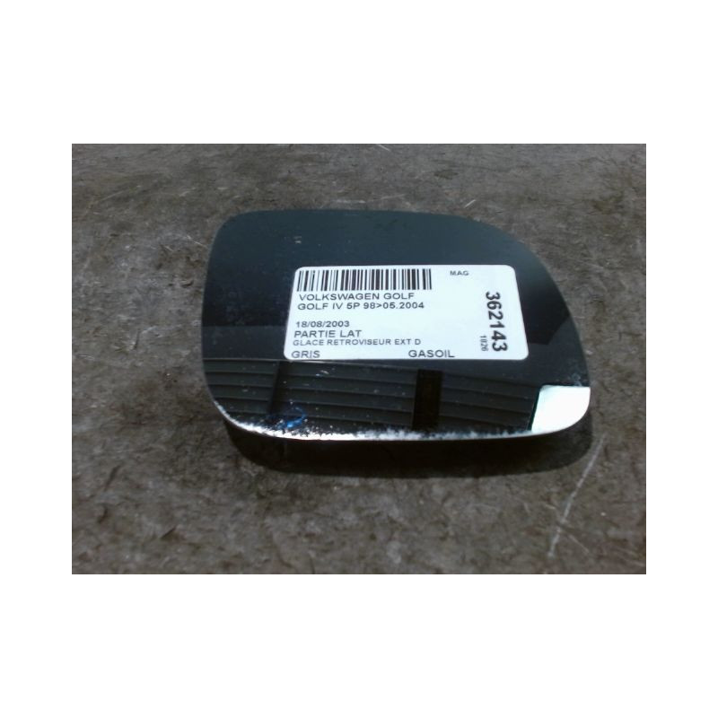 GLACE RETROVISEUR EXT D VOLKSWAGEN GOLF IV 98-2004