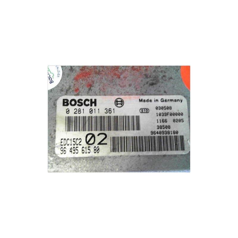 CALCULATEUR MOTEUR PEUGEOT 607 99-2004