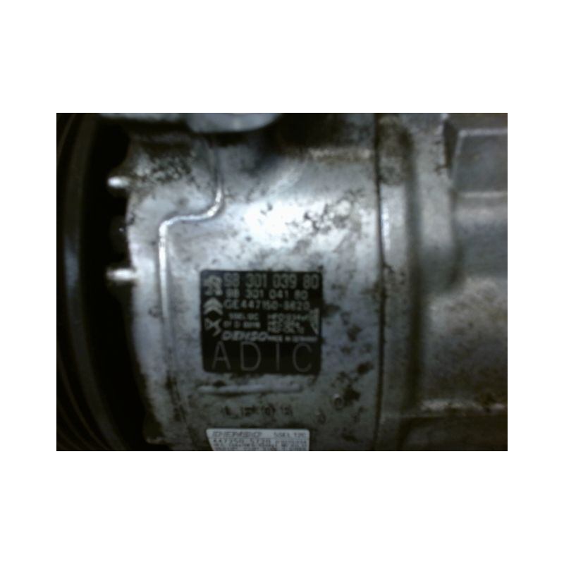 COMPRESSEUR AIR CONDITIONNE CITROEN C5 AIRCR.