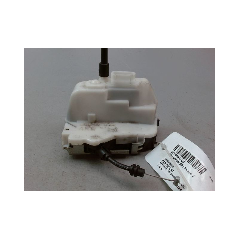 SYSTEME CONDAMNATION ARRIERE GAUCHE CITROEN C3 I Phase 2 2005-2010