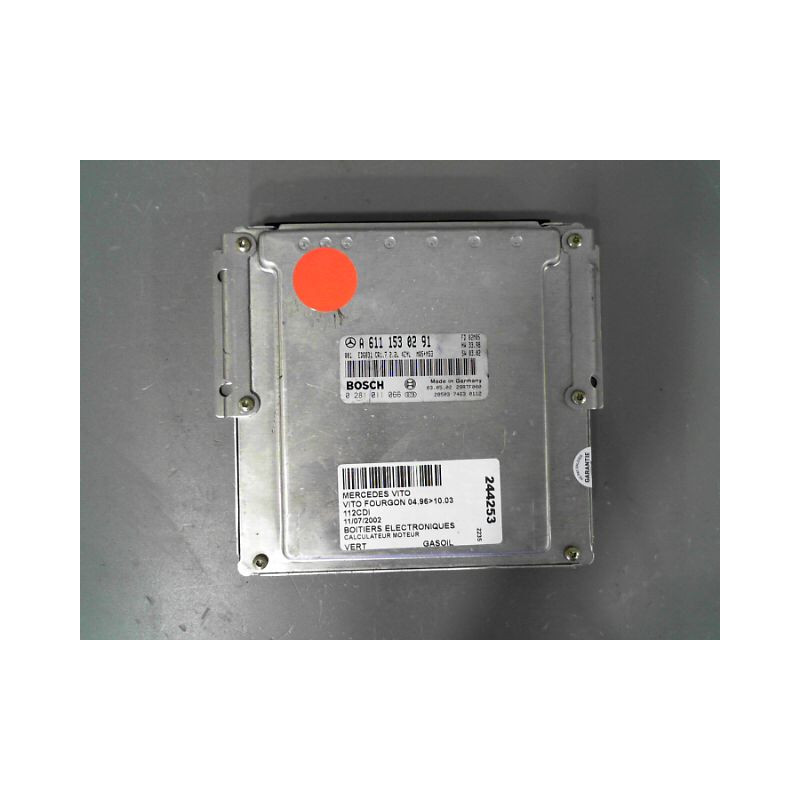 CALCULATEUR MOTEUR MERCEDES VITO FOURGON 96-03