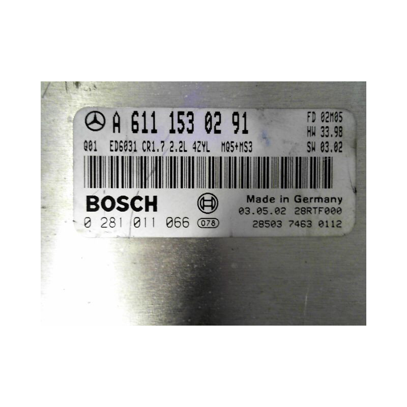 CALCULATEUR MOTEUR MERCEDES VITO FOURGON 96-03