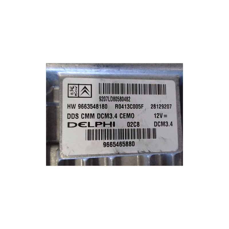 CALCULATEUR MOTEUR PEUGEOT 307 CC 2005-