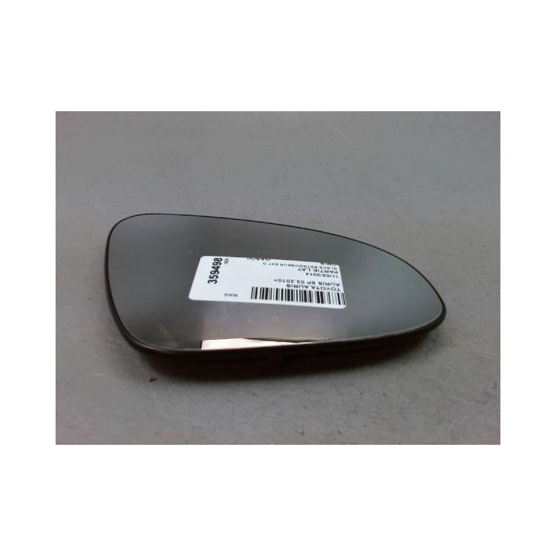 GLACE RETROVISEUR EXT D TOYOTA AURIS 2010-