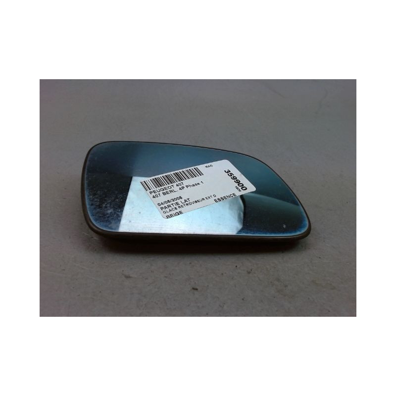 GLACE RETROVISEUR EXT D PEUGEOT 407 BERL. Phase 1 2004-2008