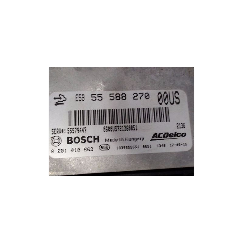 CALCULATEUR MOTEUR OPEL CORSA (D) PH2 11-15