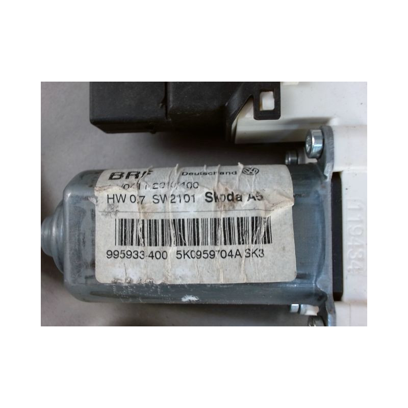MECANISME+MOTEUR LEVE-GLACE ARRIERE DROIT SKODA OCTAVIA