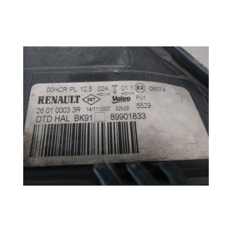 PHARE DROIT RENAULT LAGUNA