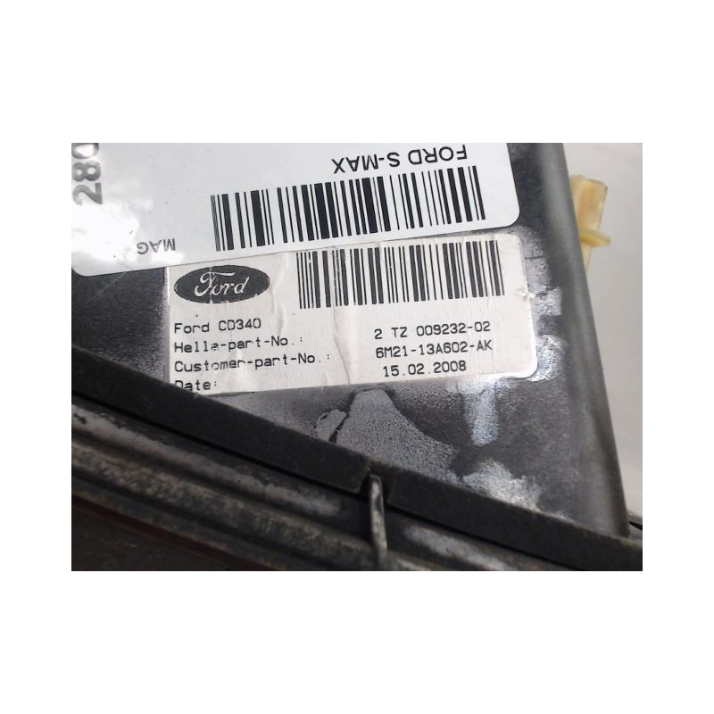 FEU ARRIERE INTERIEUR DROIT FORD S-MAX